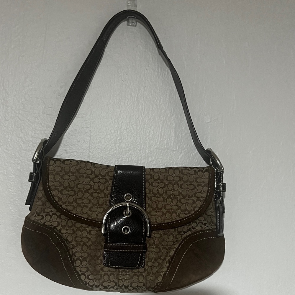 Coach Brown  Shoulder Bag D05J-6818
